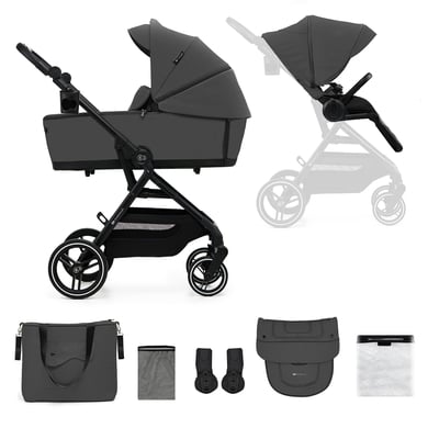 Kinderkraft Kinderwagen YOXI 2in1 Moonlight Grey von Kinderkraft