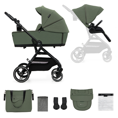 Kinderkraft Kinderwagen YOXI 2in1 mystic green von Kinderkraft