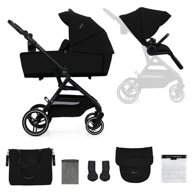 Kinderkraft Kinderwagen YOXI 2in1 pure black von Kinderkraft