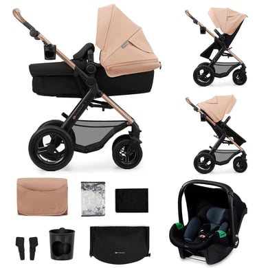 Kinderkraft Kombikinderwagen 3 in 1 MOOV 2 Air Sand Beige von Kinderkraft