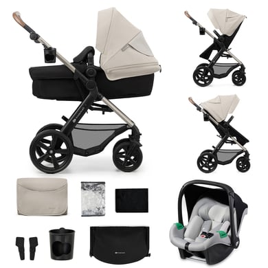 Kinderkraft Kombikinderwagen 3 in 1 MOOV 2 GREY von Kinderkraft