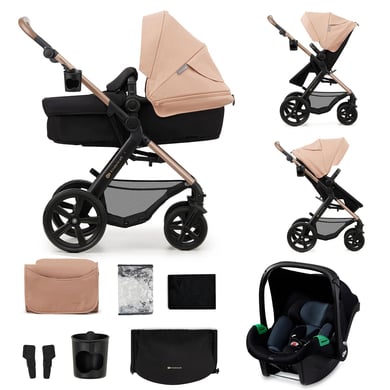 Kinderkraft Kombikinderwagen 3 in 1 MOOV 2 beige von Kinderkraft