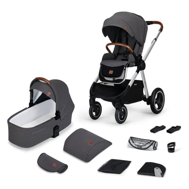 Kinderkraft Kombikinderwagen EVERYDAY 2 in 1 dark grey von Kinderkraft