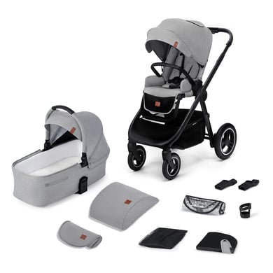 Kinderkraft Kombikinderwagen EVERYDAY 2 in 1 light grey von Kinderkraft