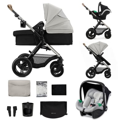 Kinderkraft Kombikinderwagen MOOV 2 XL Moonlight Grey von Kinderkraft