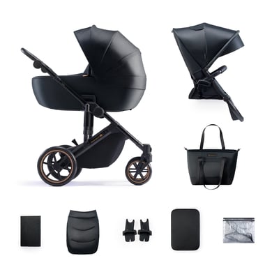 Kinderkraft Kombikinderwagen PRIME 2 2 in 1 Venezian Black von Kinderkraft