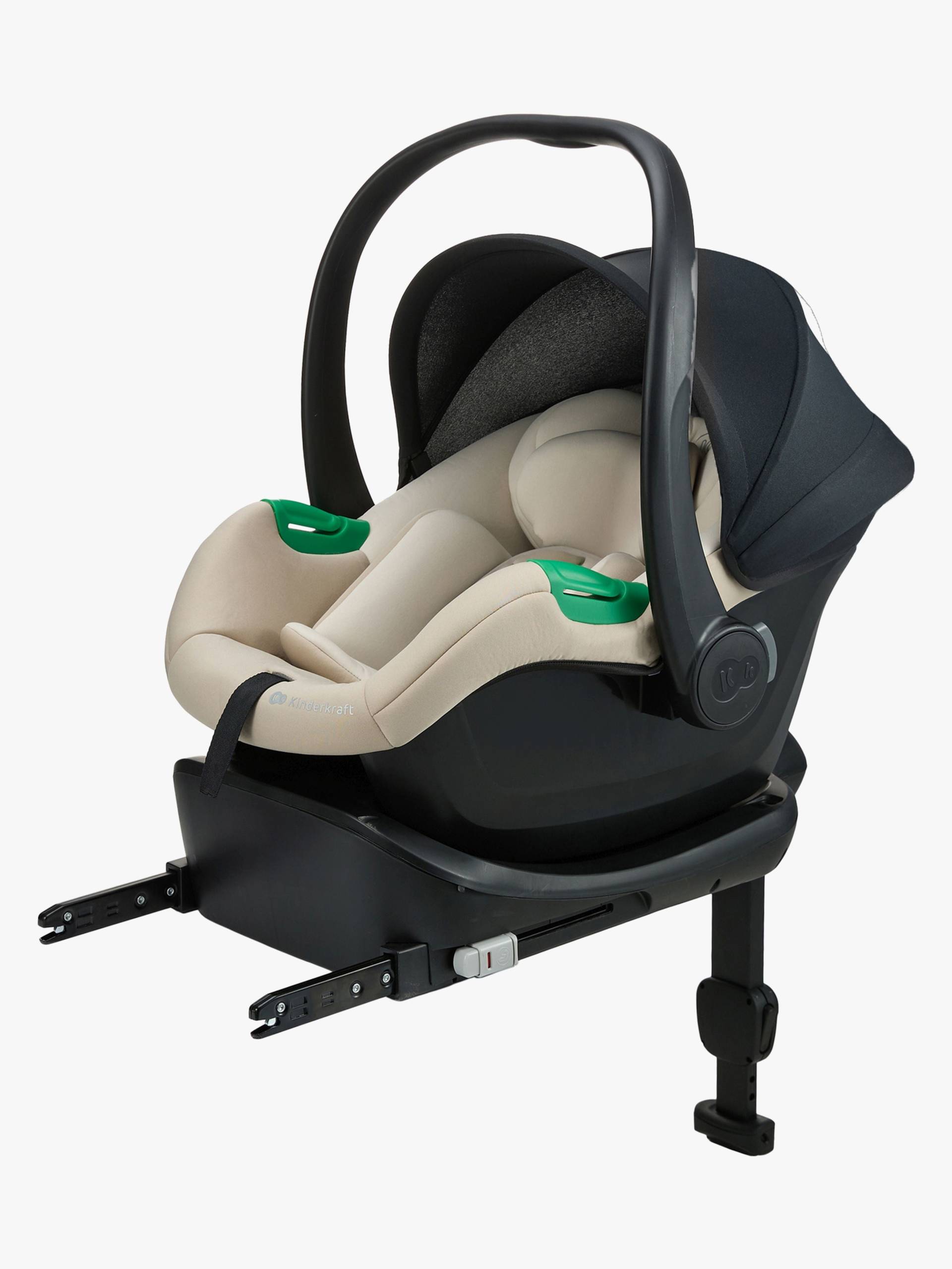 Kinderkraft MINK PRO 2 i-Size Babyschale inkl MINK FX 2 SET BLACK Basis, Beige Kinderkraft MINK PRO 2 i-Size Babyschale inkl MINK FX 2 SET BLACK Basis, Beige von Kinderkraft