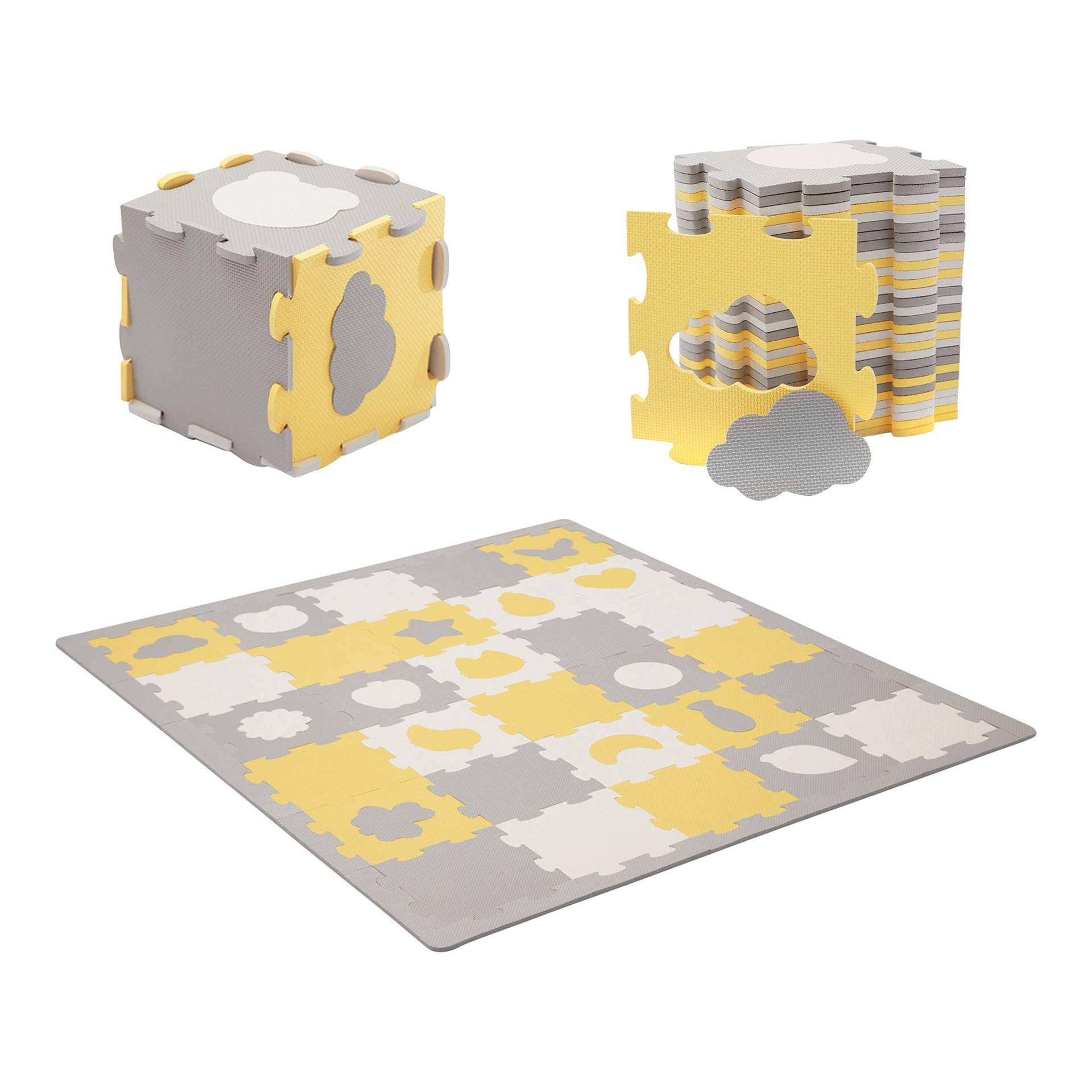 Kinderkraft Puzzlematte LUNO SHAPES Kinderkraft Puzzlematte LUNO SHAPES von Kinderkraft