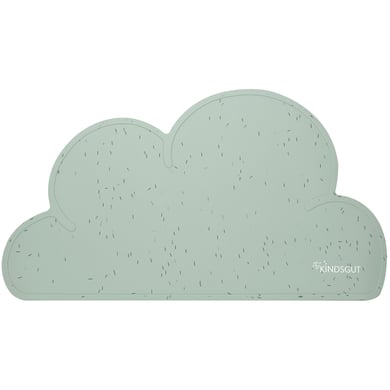 KINDSGUT Platzdeckchen Wolke Streusel, Aquamarin von Kindsgut