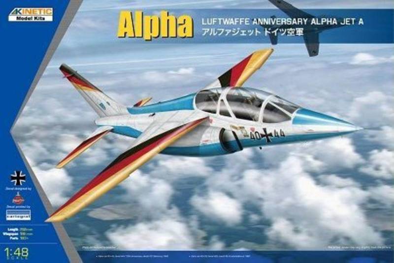 Alpha Jet - Lufftwaffe von Kinetic Model Kits