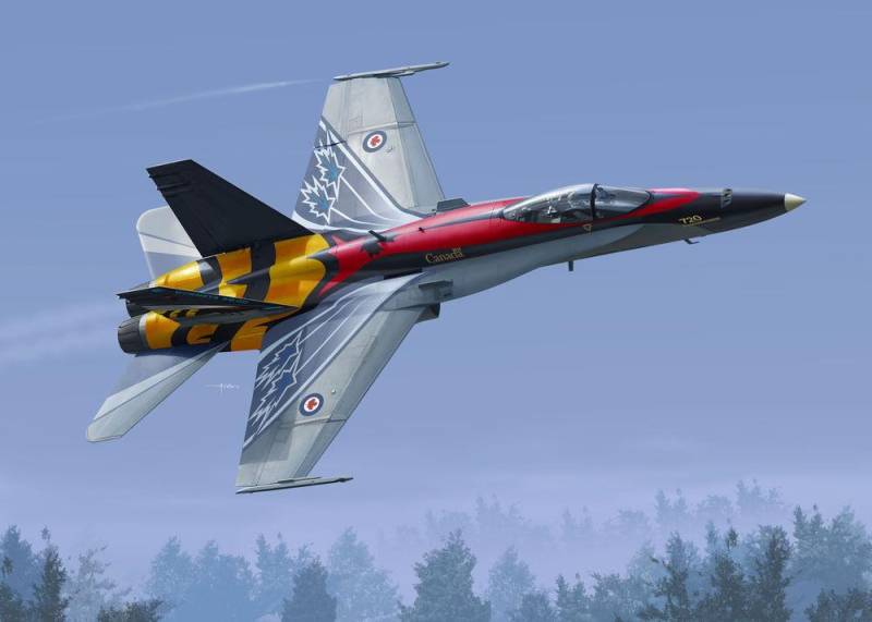 CF-188a RCAF 20 years services von Kinetic Model Kits