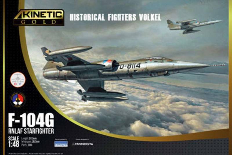 F-104G RNLAF Starfighter NETHERLAND von Kinetic Model Kits