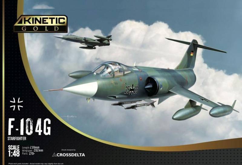 F-104G Starfighter Germany Air Force and Marine von Kinetic Model Kits