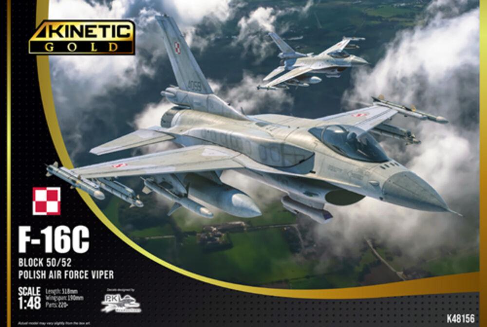 F-16C Polish Airforce von Kinetic Model Kits