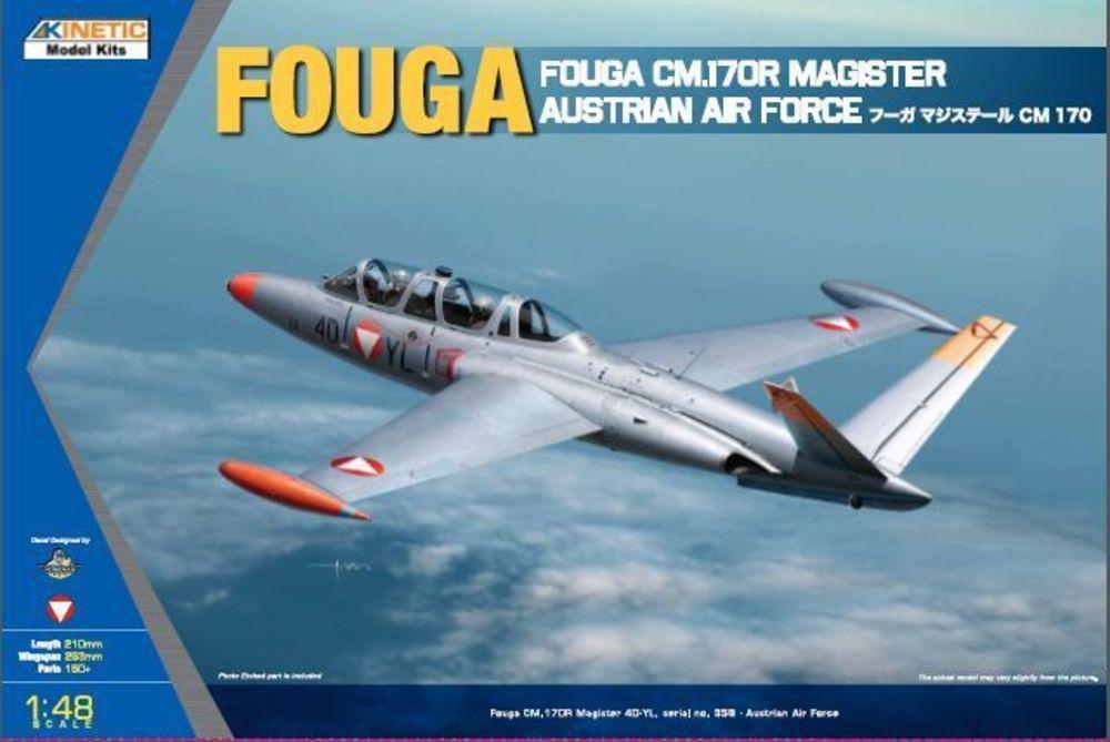 Fouga Magister CM 170  Austria von Kinetic Model Kits