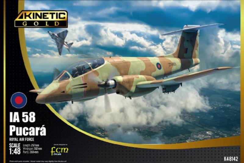 IA-58 RAF Marking von Kinetic Model Kits