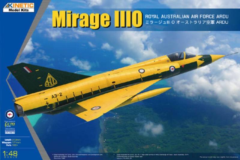 Mirage IIIO RAAF von Kinetic Model Kits