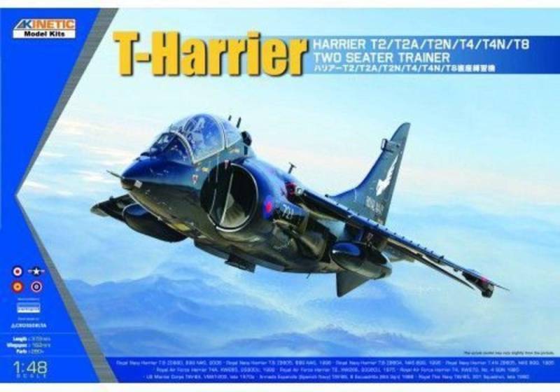 T-Harrier T2/T4/T8 von Kinetic Model Kits