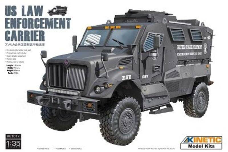 US Police MRAP von Kinetic Model Kits