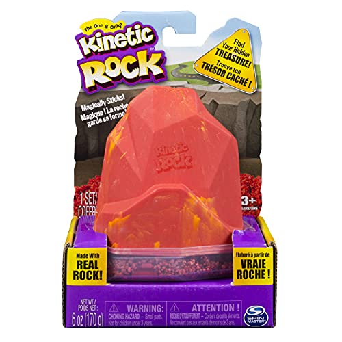 Kinetic Sand Rock – 6036215 – Nachfüllpack 170 g, Auswahl zufällig von Kinetic Rock