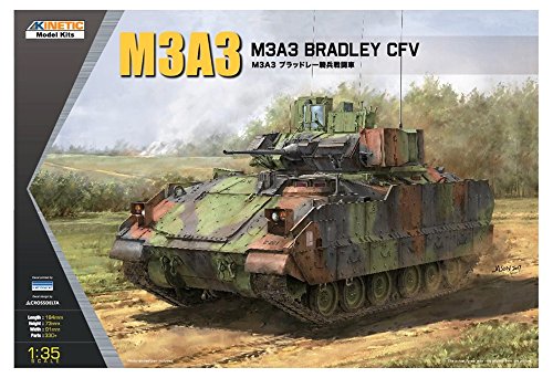 Kinetic K61014 M3A3 Bradley Modellbausatz, grau von Kinetic Sand