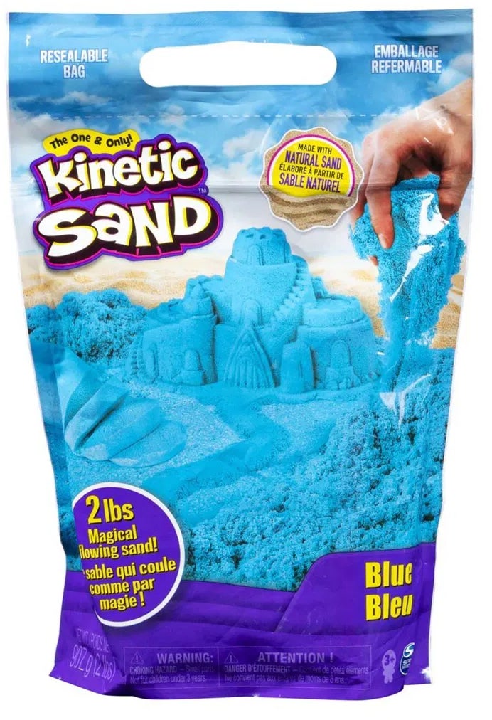 Kinetic Sand Beutel 900 g, Blau von Kinetic Sand