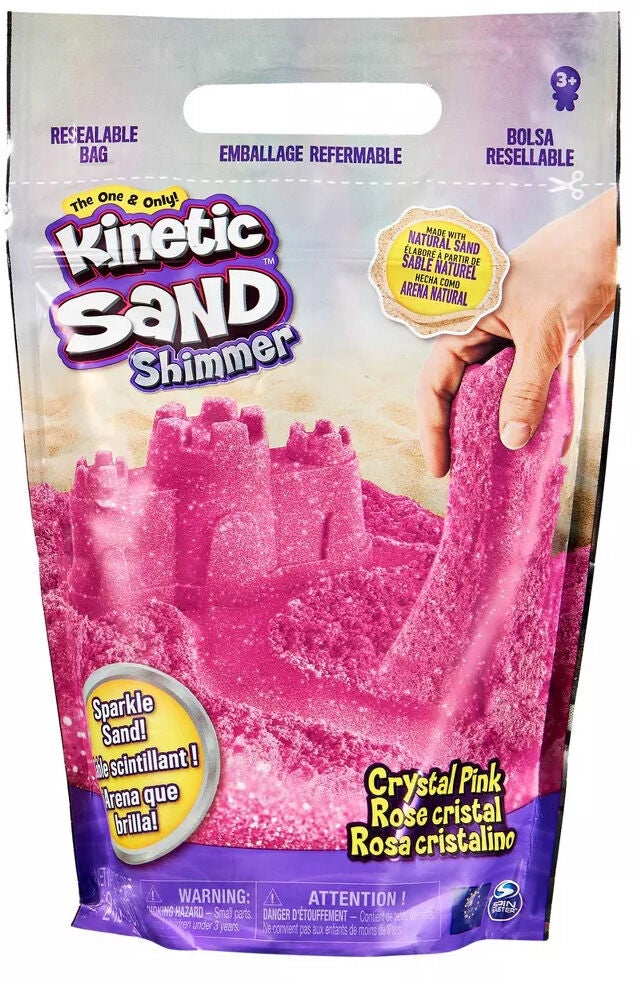 Kinetic Sand Glitzer-Sand 900 g, Rosa von Kinetic Sand