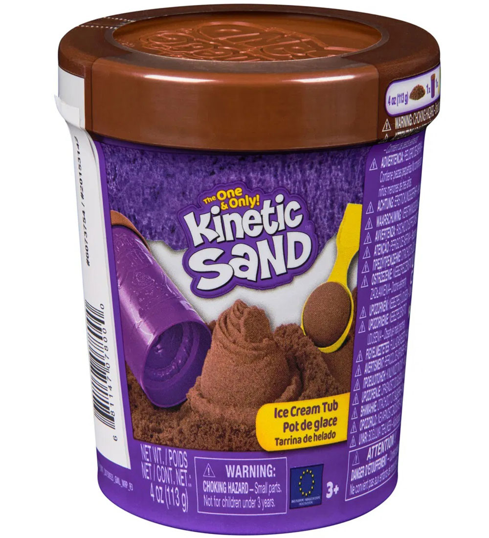 Kinetic Sand Sandset - 113 Gramm - Ice Cream Tube - Braun - Kinetic Sand - One Size - Kinetischer Sand Kinetic Sand Sandset - 113 Gramm - Ice Cream Tube - Braun - Kinetic Sand - One Size - Kinetischer Sand von Kinetic Sand