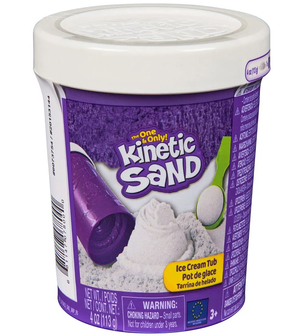 Kinetic Sand Sandset - 113 Gramm - Ice Cream Tube - Weiß - Kinetic Sand - One Size - Kinetischer Sand Kinetic Sand Sandset - 113 Gramm - Ice Cream Tube - Weiß - Kinetic Sand - One Size - Kinetischer Sand von Kinetic Sand