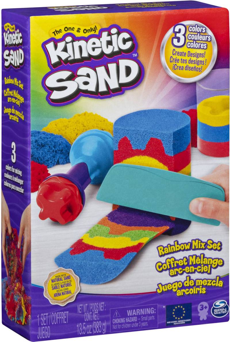 Kinetic Sand Spielset Rainbow Mix von Kinetic Sand