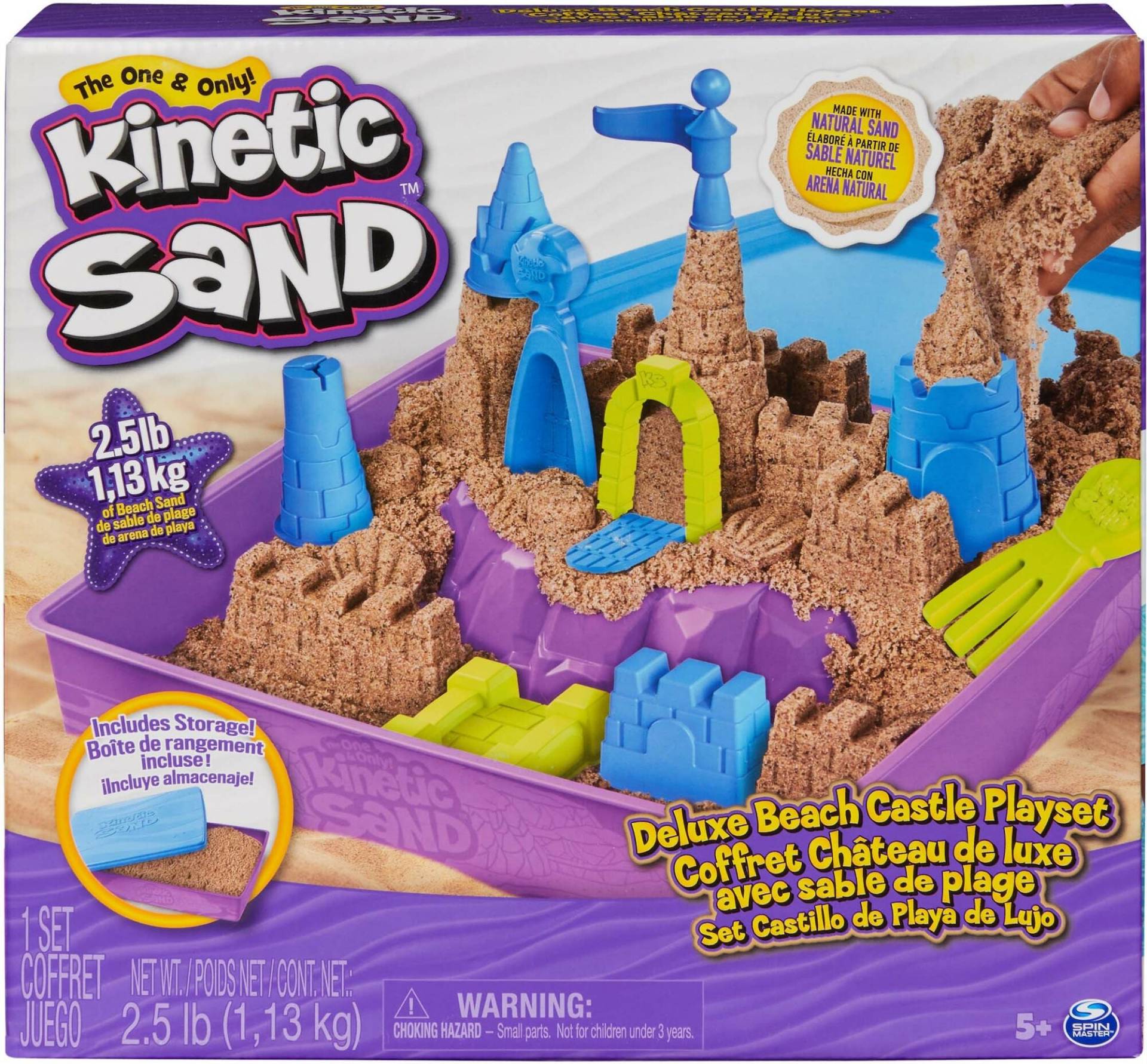 Kinetic Sand Spielset Sandburg von Kinetic Sand