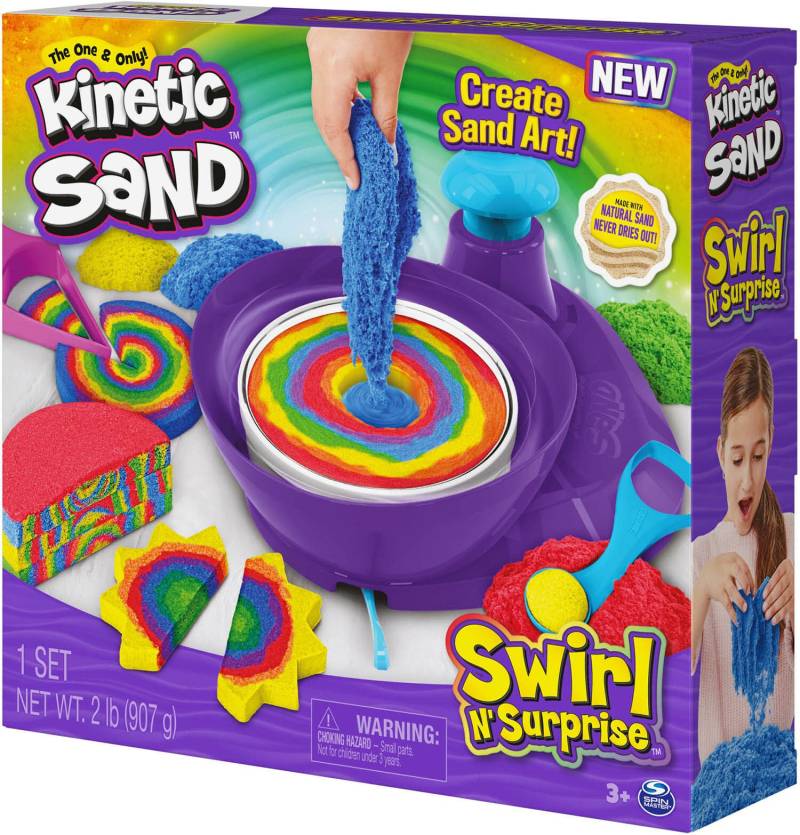 KineticSand Swirl N' Surprise Kinetischer Sand von Kinetic Sand