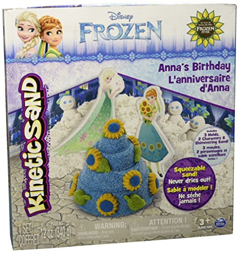 Spinmaster 82789 - Frozen Kinetic Sand Spiel, Mehrfarbig von Kinetic Sand