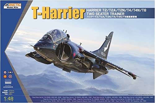 Kinetic K48040 Modellbausatz T-Harrier T2/T4/T8, Marineblau von Kinetic