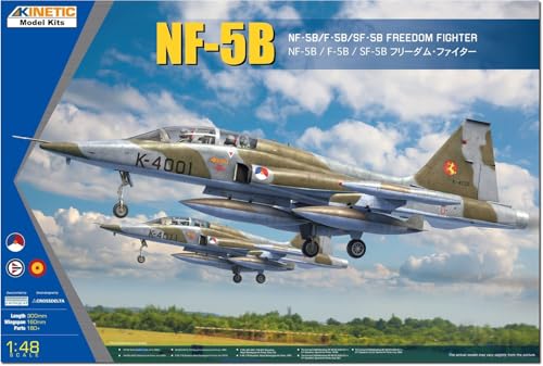 Kinetic Model Kits - Modellflugzeug Nf-5b/f-5b/sf-5b Freedom Fighter Kinetic 48117 1/48. Modell-Panzer von Kinetic