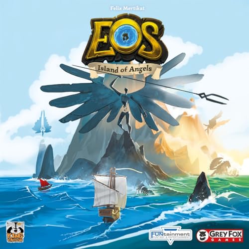 King Racoon Games, EOS - Island of Angels Base Game, Expert Game, 1-5 Players, Ages 14+, 90+ Minutes, English von King Racoon Games