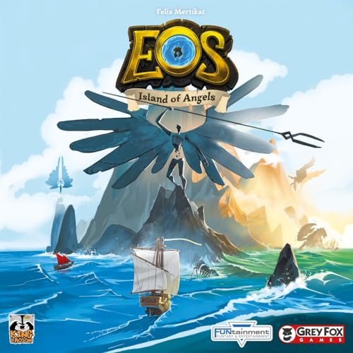 King Racoon Games, EOS - Island of Angels Grundspiel, Expertenspiel, 1-5 Spieler, ab 14+ Jahren, 90+ Minuten, deutsch von King Racoon Games