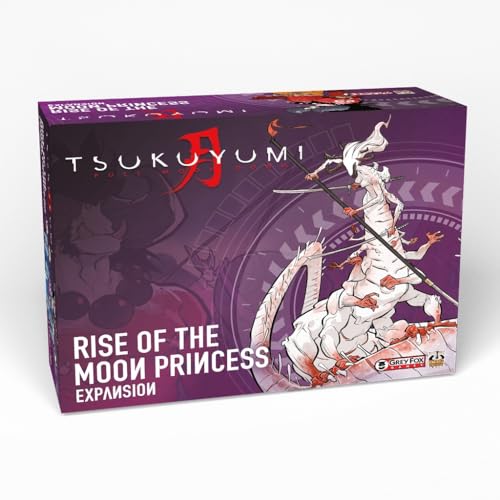 King Racoon Games, Tsukuyumi - Rise of The Moon Princess Erweiterung, Expertenspiel, 1-5 Spieler, ab 14+ Jahren, 180 Minuten, deutsch von King Racoon Games