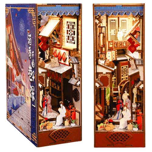 Chinesische klassische traditionelle Kultur DIY Book Nook (Chinese Tavern Alley) von KingStora