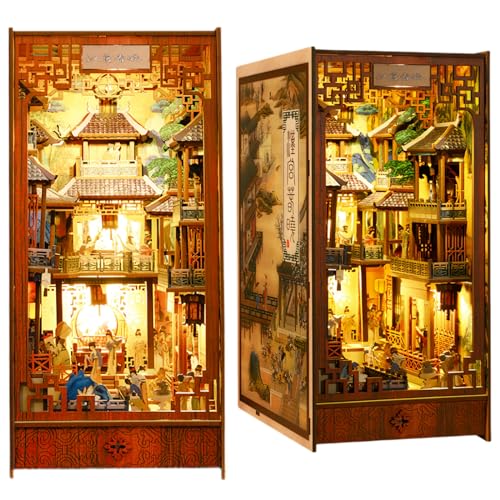 Chinesische klassische traditionelle Kultur DIY Book Nook (Han Palace Spring) von KingStora