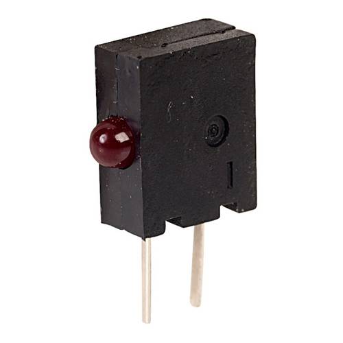 Kingbright LED bedrahtet Rot Quadratisch 1.8mm 30 mcd 40° 30mA 2V von Kingbright