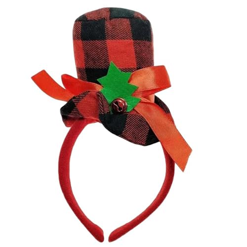 Kingke Weihnachtskostüm, Stirnband, Schleife, Bühne, Schleife, Kopfbedeckung, Geweih, Weihnachtsfeier, Requisiten, Geweih, Schleife, Stirnband von Kingke