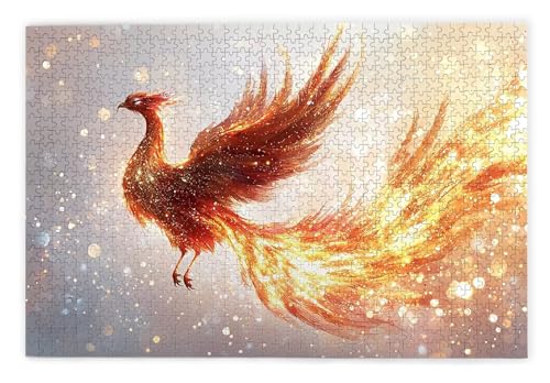 Puzzle 1500 Teile Erwachsene, Phönix Puzzle 1500 Teile mit Geschenkbox, Holzpuzzle Erwachsene mit Naturholz, Geschenke für Frauen, Geschenke für Männer, Groß Holzpuzzle für Wanddeko Wohnzimmer, A-73 Puzzle 1500 Teile Erwachsene, Phönix Puzzle 1500 Teile mit Geschenkbox, Holzpuzzle Erwachsene mit Naturholz, Geschenke für Frauen, Geschenke für Männer, Groß Holzpuzzle für Wanddeko Wohnzimmer, A-73 von Kinntn