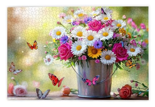 Puzzle 2000 Teile, Gänseblümchen Puzzle 2000 Teile Erwachsene, Holzpuzzle Erwachsene, EIN Herausforderndes Rätsel, Puzzlespiele für Die Ganze Familie, Holzpuzzle für Deko Wohnzimmer, Geschenke, O-94 Puzzle 2000 Teile, Gänseblümchen Puzzle 2000 Teile Erwachsene, Holzpuzzle Erwachsene, EIN Herausforderndes Rätsel, Puzzlespiele für Die Ganze Familie, Holzpuzzle für Deko Wohnzimmer, Geschenke, O-94 von Kinntn