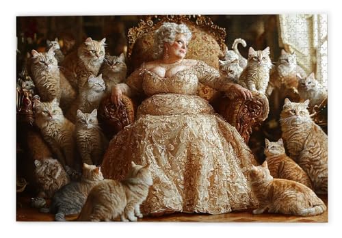 Puzzle 2000 Teile Erwachsene, Dicke Frau Puzzle 2000 Teile mit Geschenkbox, Holzpuzzle Erwachsene mit Naturholz, Geschenke für Frauen, Geschenke für Männer, Groß Holzpuzzle für Deko Wohnzimmer, Q-93 Puzzle 2000 Teile Erwachsene, Dicke Frau Puzzle 2000 Teile mit Geschenkbox, Holzpuzzle Erwachsene mit Naturholz, Geschenke für Frauen, Geschenke für Männer, Groß Holzpuzzle für Deko Wohnzimmer, Q-93 von Kinntn