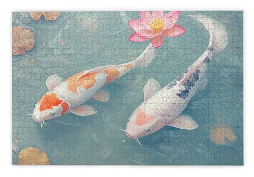 Puzzle 2000 Teile Erwachsene, Fisch Puzzle 2000 Teile mit Geschenkbox, Holzpuzzle Erwachsene mit Naturholz, Geschenke für Frauen, Geschenke für Männer, Groß Holzpuzzle für Wanddeko Wohnzimmer, R-15 Puzzle 2000 Teile Erwachsene, Fisch Puzzle 2000 Teile mit Geschenkbox, Holzpuzzle Erwachsene mit Naturholz, Geschenke für Frauen, Geschenke für Männer, Groß Holzpuzzle für Wanddeko Wohnzimmer, R-15 von Kinntn