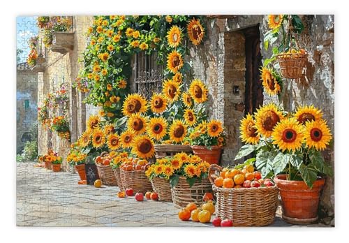 Puzzle 2000 Teile Erwachsene, Sonnenblume Puzzle 2000 Teile mit Geschenkbox, Holzpuzzle Erwachsene mit Naturholz, Geschenke für Frauen, Geschenke für Männer, Groß Holzpuzzle für Deko Wohnzimmer, U-15 Puzzle 2000 Teile Erwachsene, Sonnenblume Puzzle 2000 Teile mit Geschenkbox, Holzpuzzle Erwachsene mit Naturholz, Geschenke für Frauen, Geschenke für Männer, Groß Holzpuzzle für Deko Wohnzimmer, U-15 von Kinntn