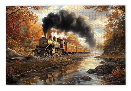 Puzzle 3000 Teile, Zug Puzzle 3000 Teile Erwachsene, Holzpuzzle Erwachsene, EIN Herausforderndes Rätsel, Puzzlespiele für Die Ganze Familie, Holzpuzzle für Zimmer Deko Wohnzimmer, Geschenke, S-20 Puzzle 3000 Teile, Zug Puzzle 3000 Teile Erwachsene, Holzpuzzle Erwachsene, EIN Herausforderndes Rätsel, Puzzlespiele für Die Ganze Familie, Holzpuzzle für Zimmer Deko Wohnzimmer, Geschenke, S-20 von Kinntn