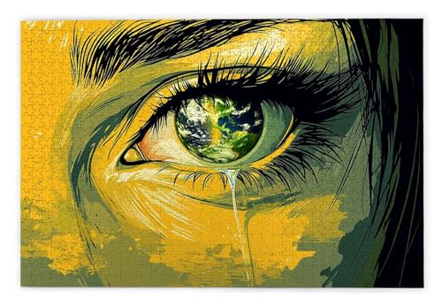 Puzzle 3000 Teile Erwachsene, Auge Puzzle 3000 Teile mit Geschenkbox, Holzpuzzle Erwachsene mit Naturholz, Geschenke für Frauen, Geschenke für Männer, Groß Holzpuzzle für Wanddeko Wohnzimmer, Y-27 Puzzle 3000 Teile Erwachsene, Auge Puzzle 3000 Teile mit Geschenkbox, Holzpuzzle Erwachsene mit Naturholz, Geschenke für Frauen, Geschenke für Männer, Groß Holzpuzzle für Wanddeko Wohnzimmer, Y-27 von Kinntn