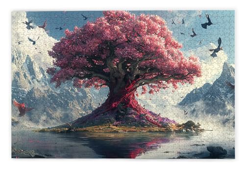 Puzzle 3000 Teile Erwachsene, Baum Puzzle 3000 Teile mit Geschenkbox, Holzpuzzle Erwachsene mit Naturholz, Geschenke für Frauen, Geschenke für Männer, Groß Holzpuzzle für Wanddeko Wohnzimmer, O-81 Puzzle 3000 Teile Erwachsene, Baum Puzzle 3000 Teile mit Geschenkbox, Holzpuzzle Erwachsene mit Naturholz, Geschenke für Frauen, Geschenke für Männer, Groß Holzpuzzle für Wanddeko Wohnzimmer, O-81 von Kinntn
